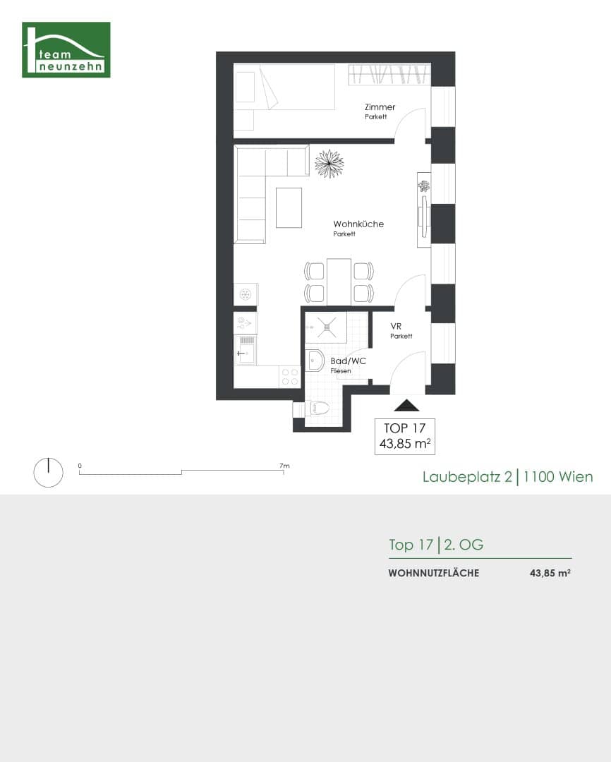 Renovated Altbauwohnung near U1 calm location