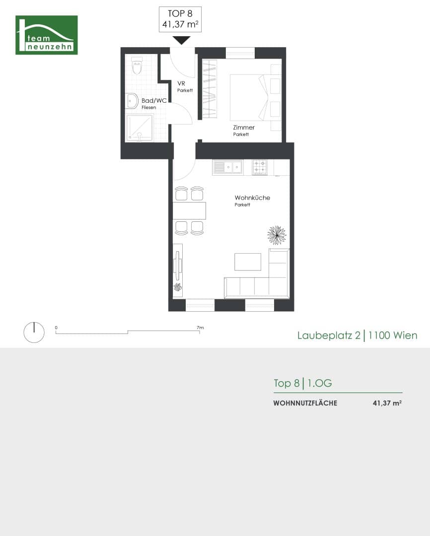 Altbauwohnung Laubeplatz quiet first occupancy