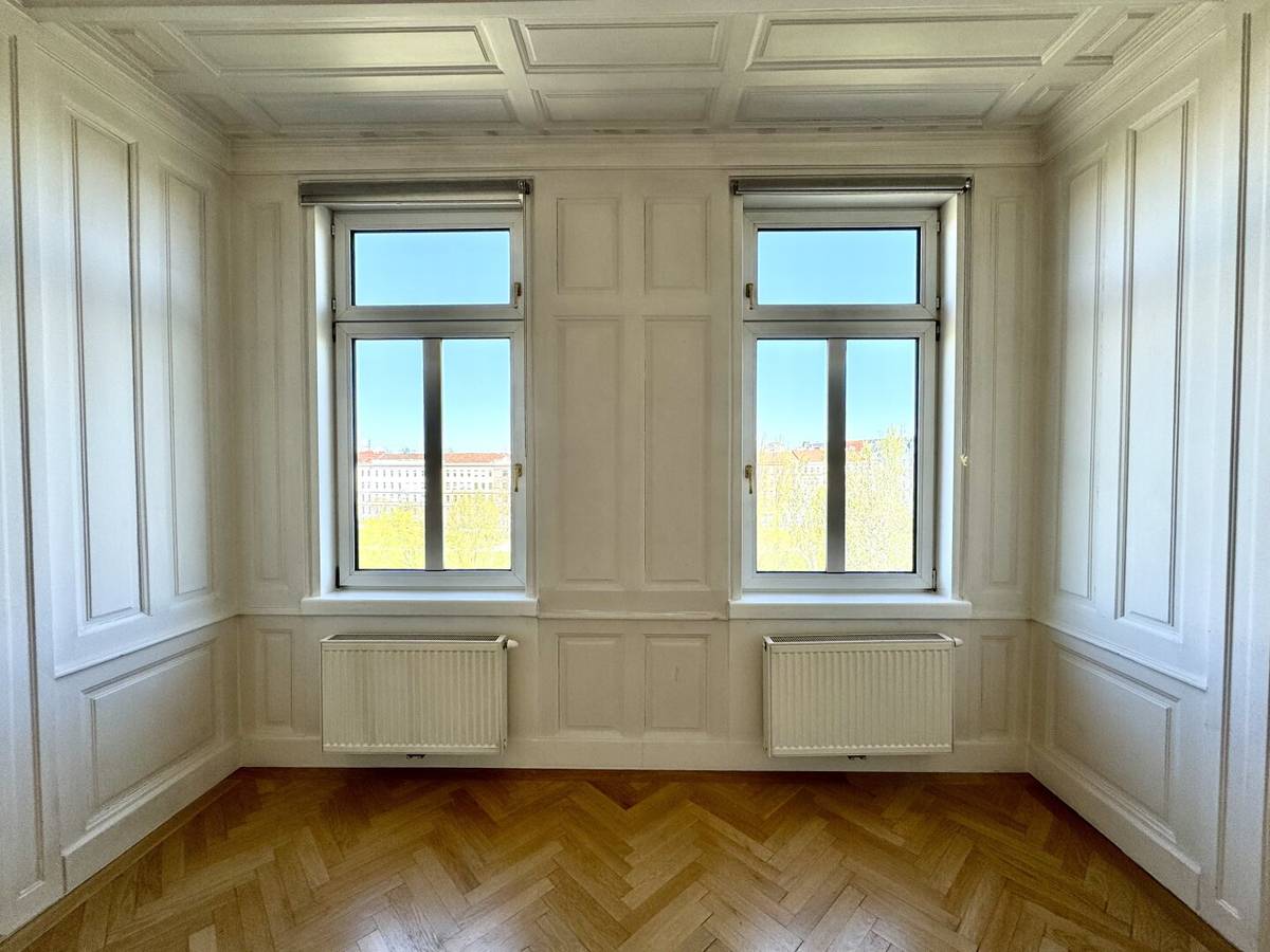 Altbauwohnung Donaukanalblick