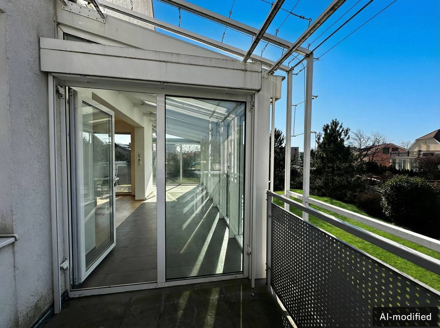 Wohnung mit großzügiger Loggia und Wintergarten