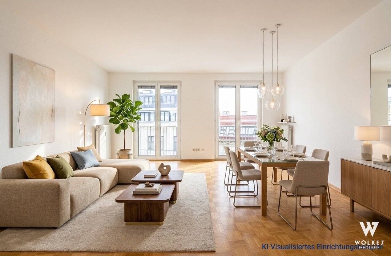 Exclusive 4-room apartment with loggia in the 19th district | Near U4, U6 &amp; Währinger Park | Underground parking space | Versatile usage potential