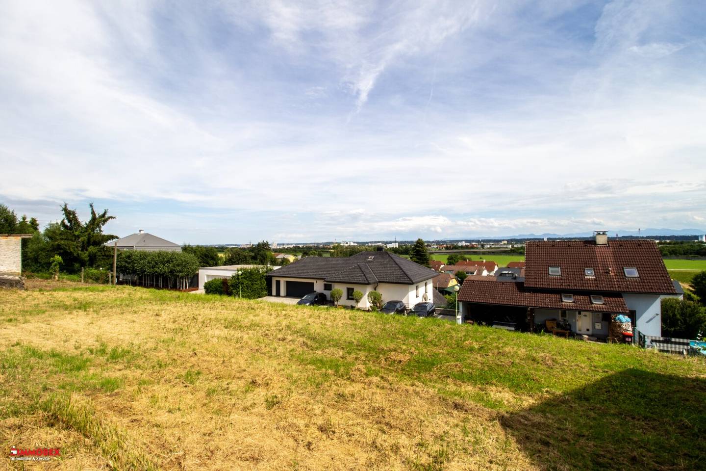Südhanggrundstück 1.294 m² Wels