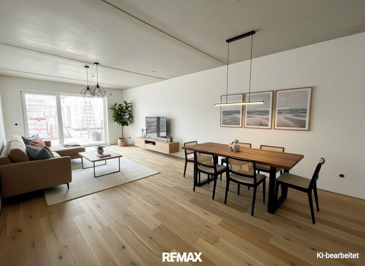 Erstbezug Wohnung nahe Red Bull Ring Terrasse