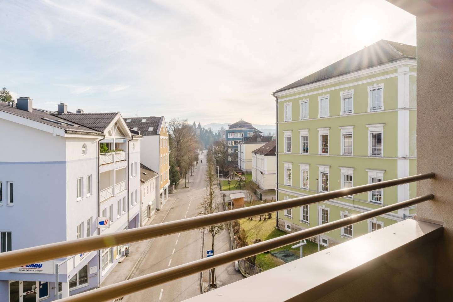 Apartment in Center Vöcklabruck Roof Terrace Loggia