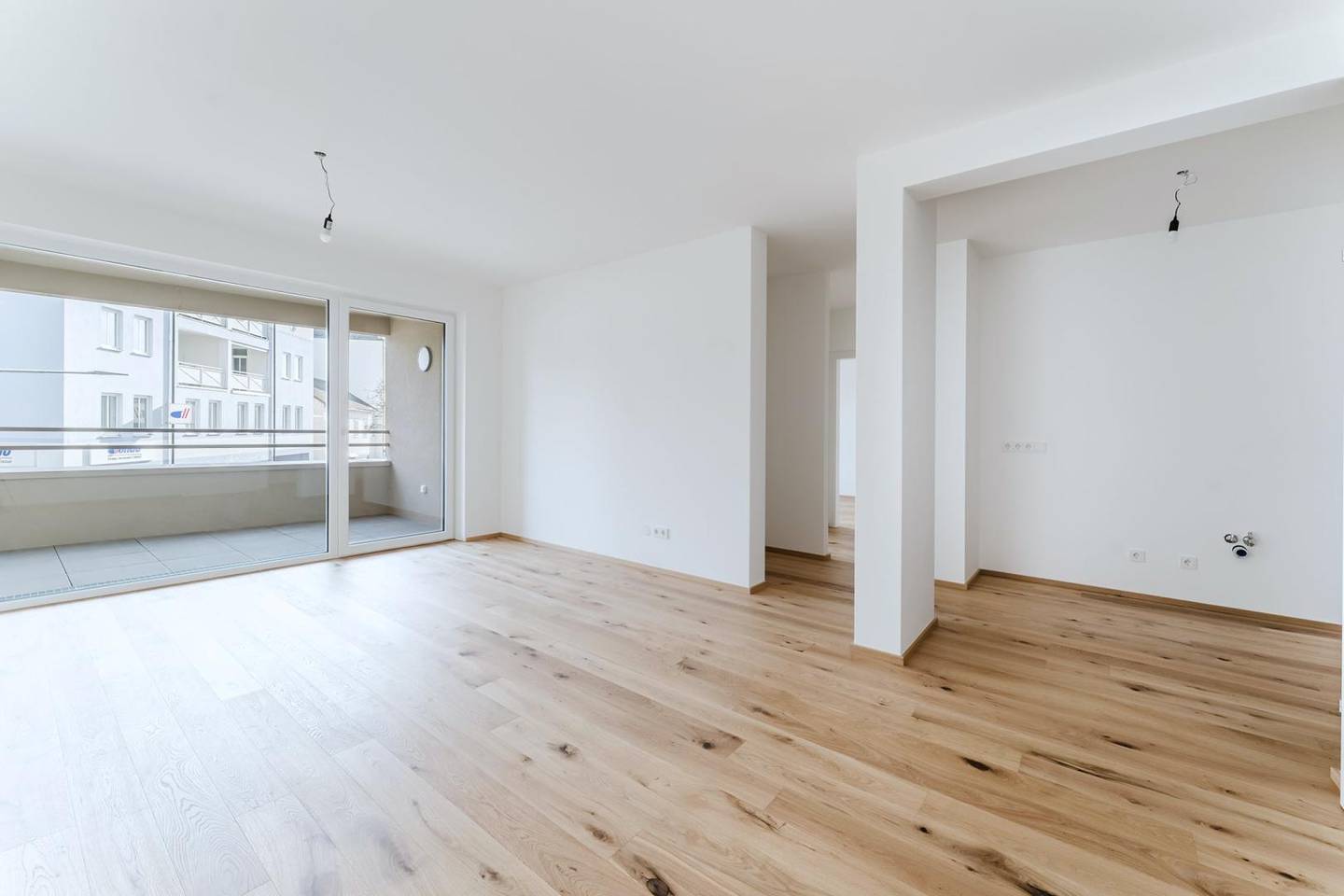 New build apartment first occupancy city center