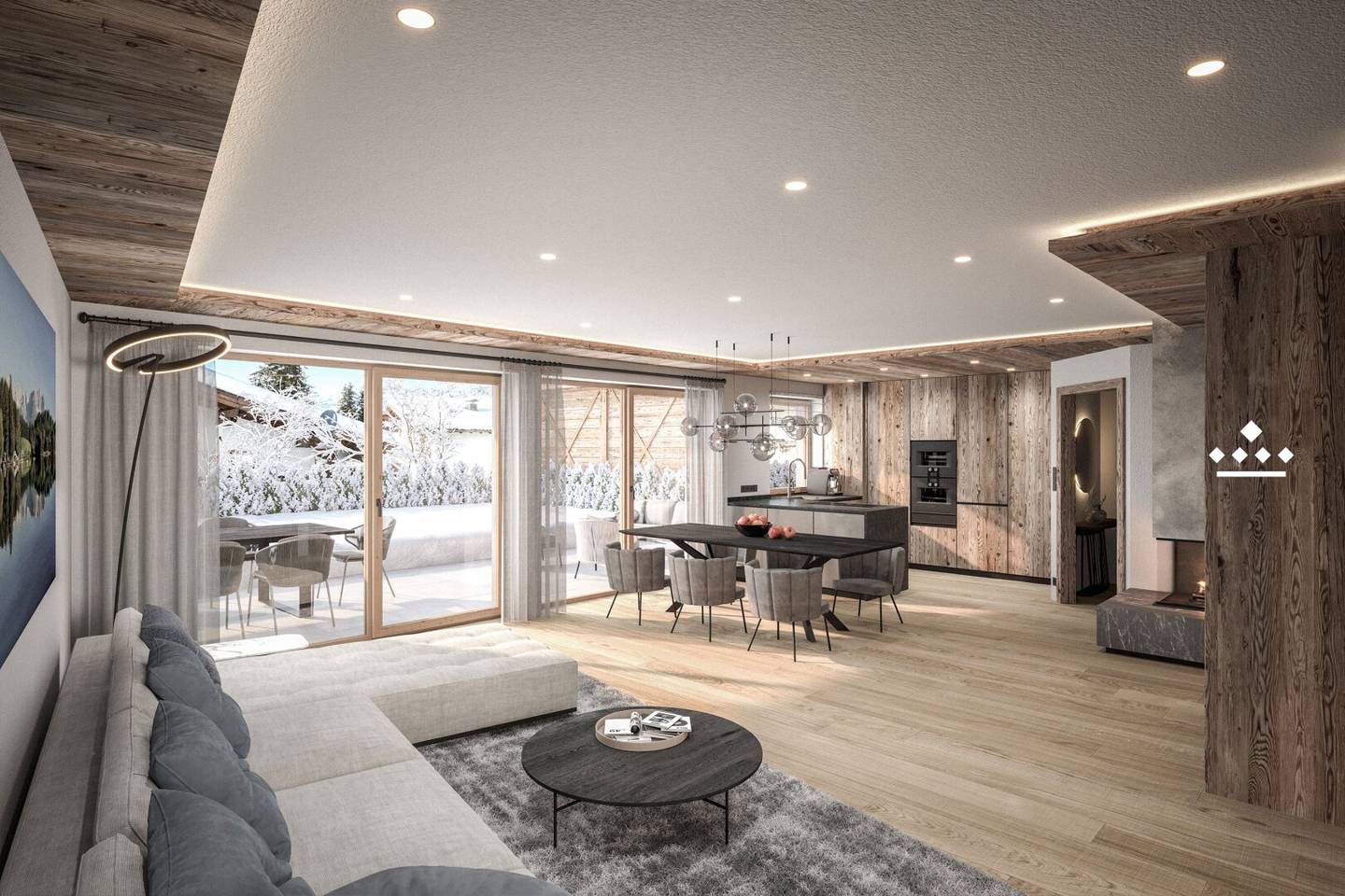 Apartment Kirchberg Tyrol Ski to door