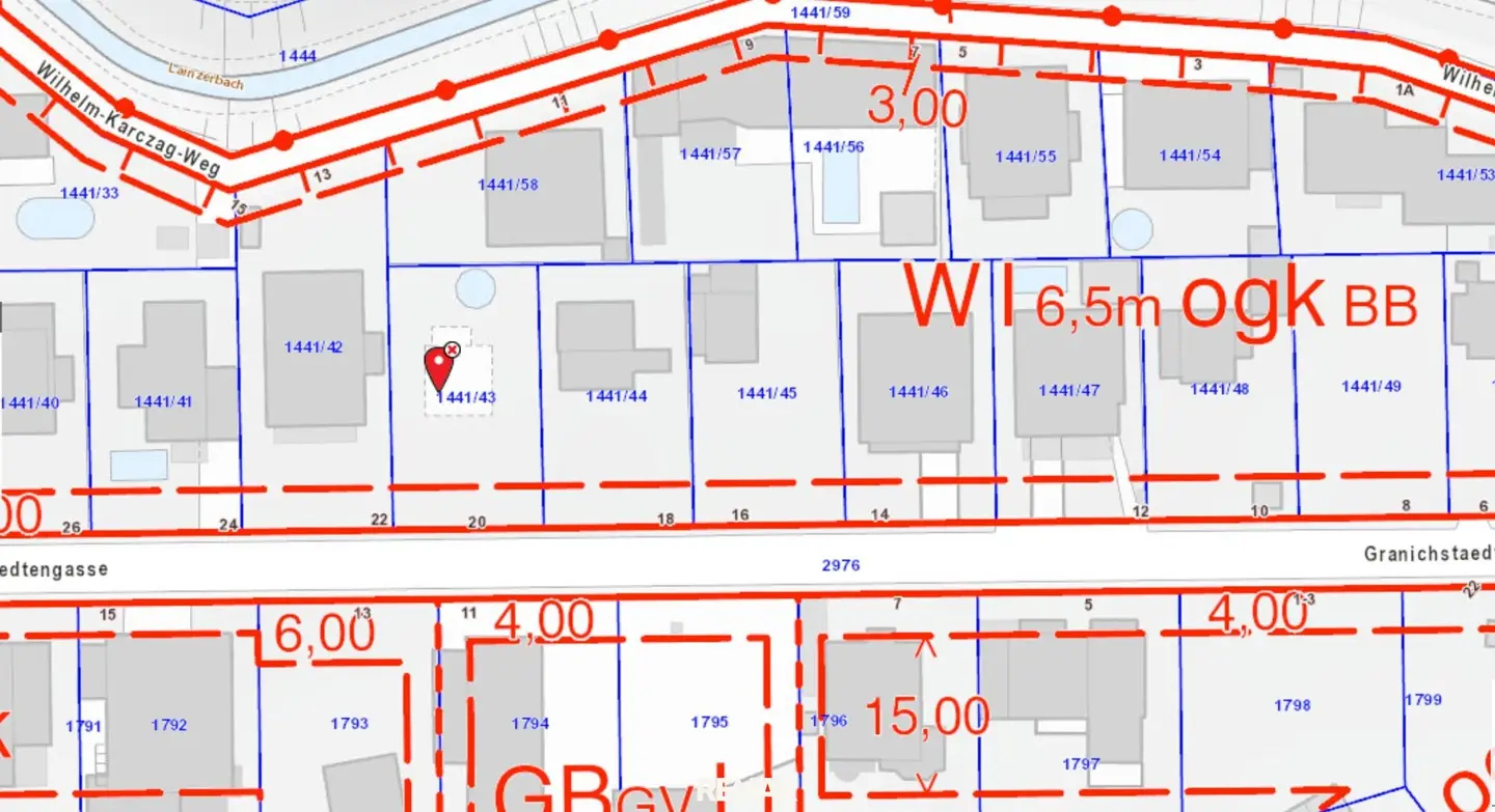 Building plot 353m² Hietzing