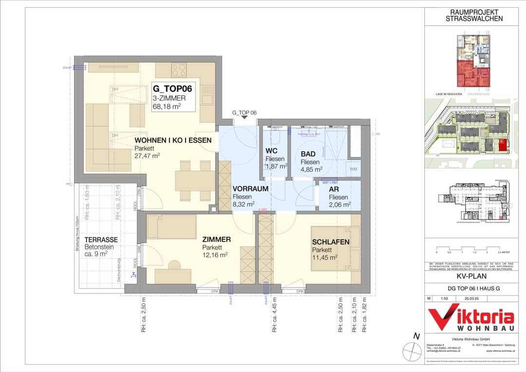 3-Rm Attic Apt Straßwalchen