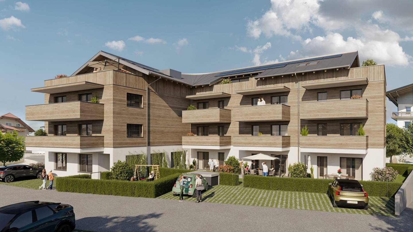 Neubau Mehrfamilienhaus mit Wohnungen und Gewerbeeinheiten in Wals-Siezenheim