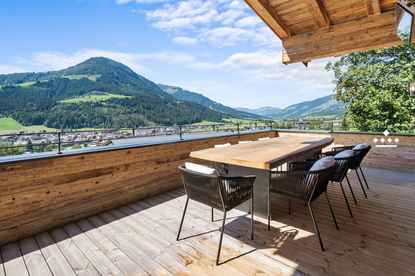 THE VIEW: Luxuschalet mit unvergleichlichem Alpenpanorama