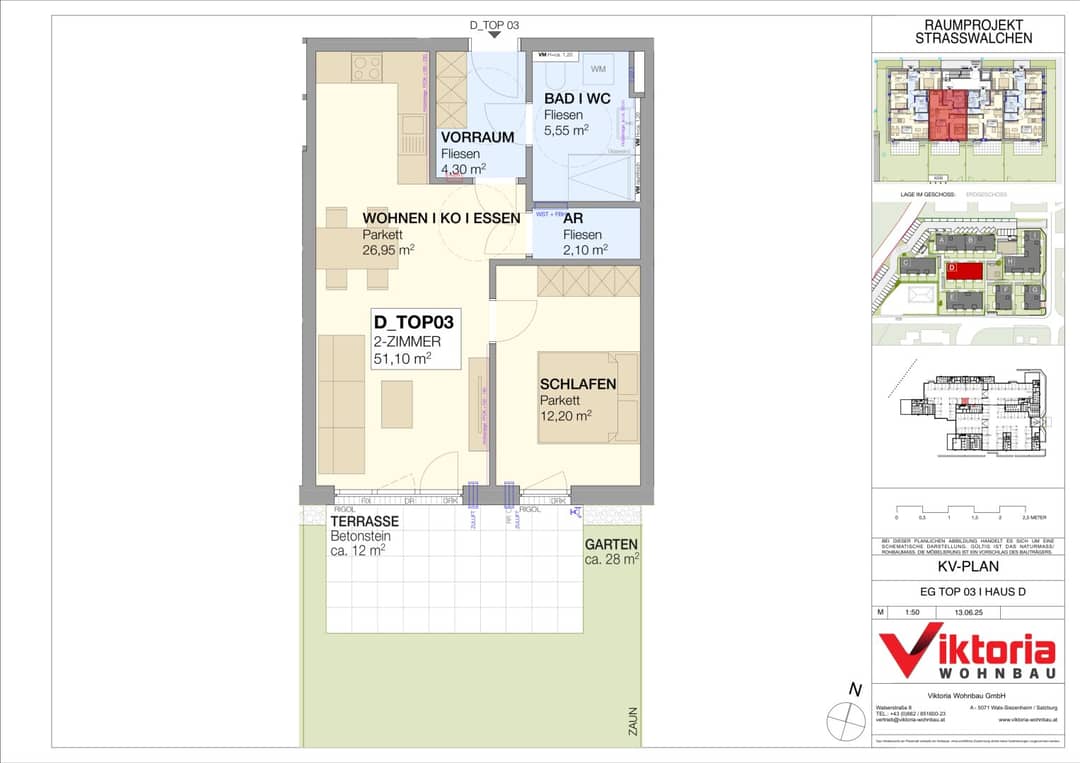 Ground floor apartment with garden and terrace
