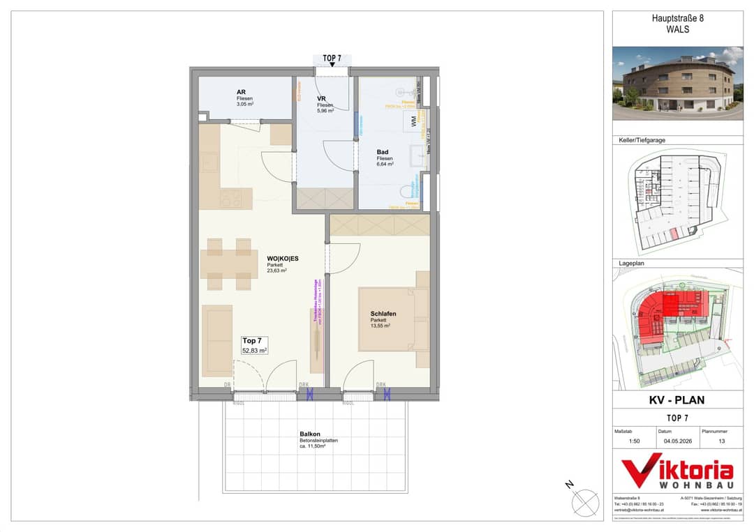 Apartment first occupancy in town centre balcony