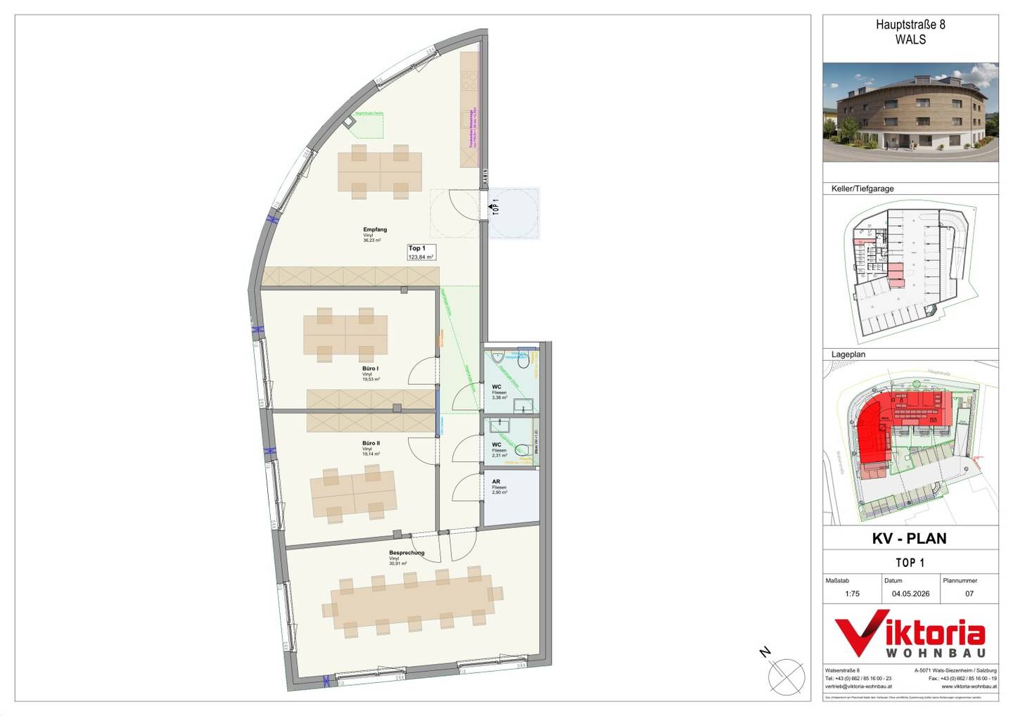 Bürofläche 123m² Wals-Siezenheim