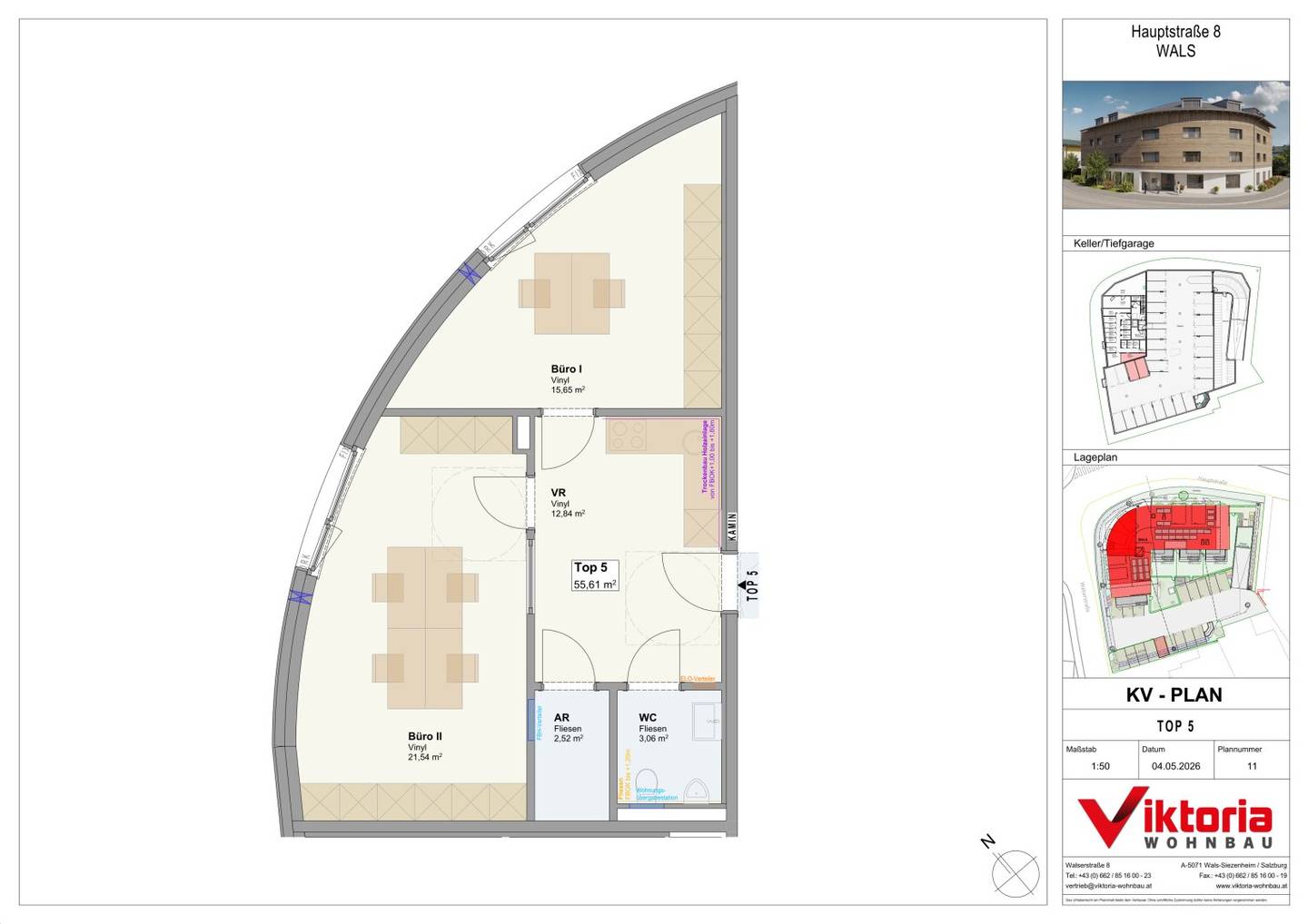 Bürofläche 55m² Wals-Siezenheim