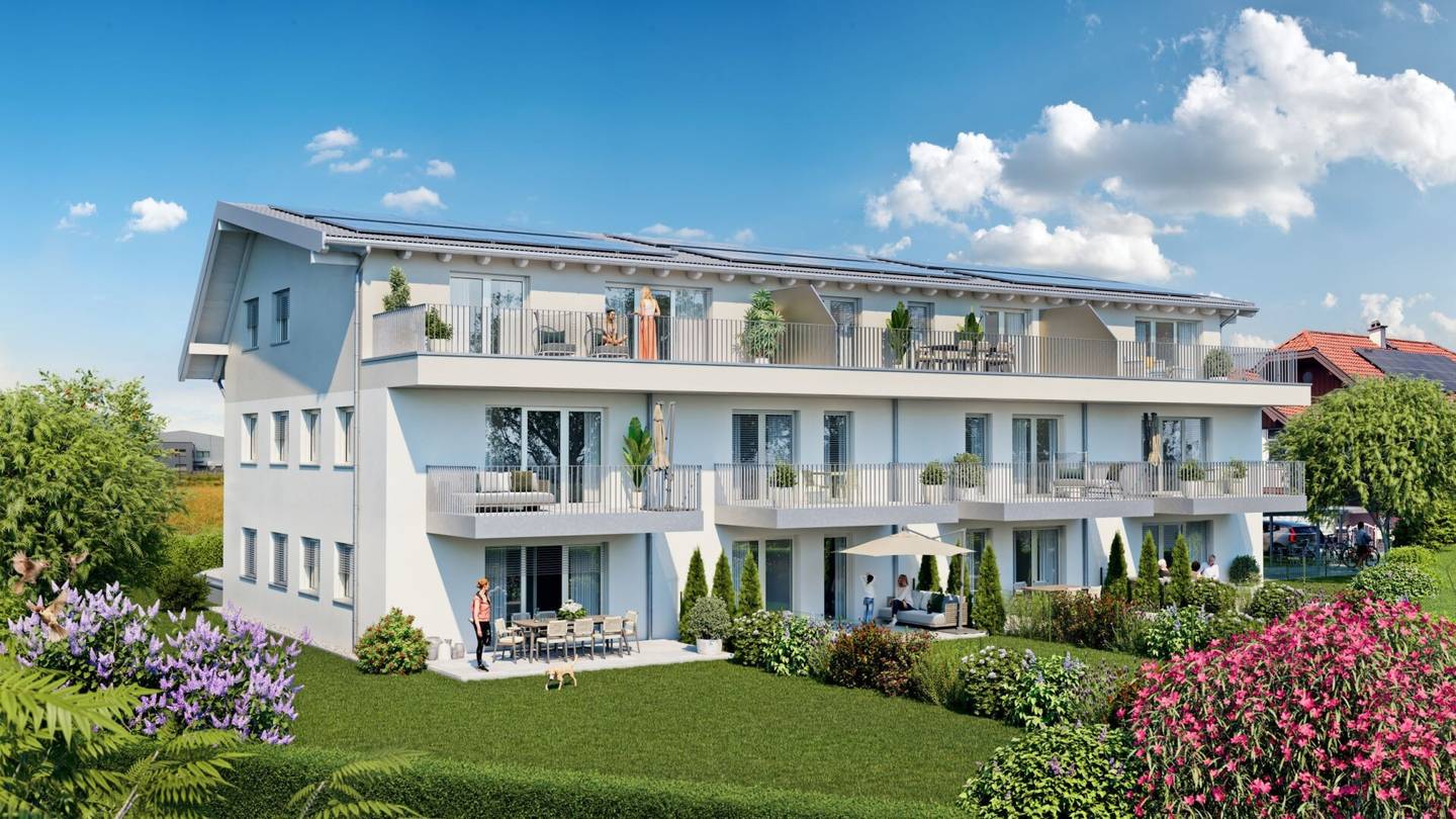 Top floor apartment with roof terrace first occupancy