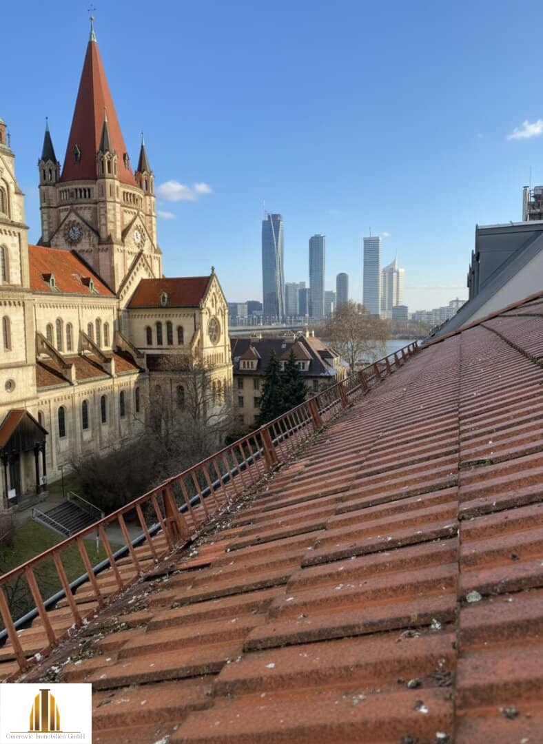 Apartment unfinished attic with Danube view