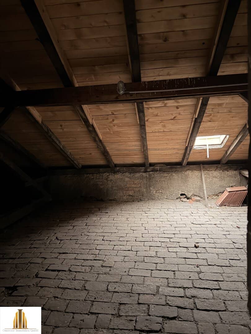 Apartment unfinished attic with Danube view