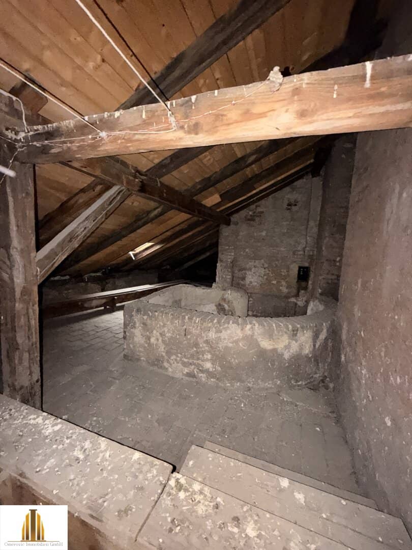 Apartment unfinished attic with Danube view