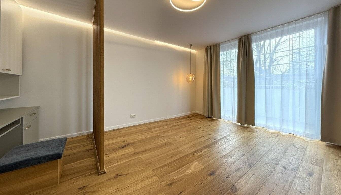 Moderne Wohnung mit Balkon und Parkplatz