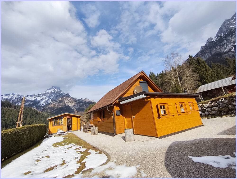 Ferienhaus in Johnsbach mit Panoramablick