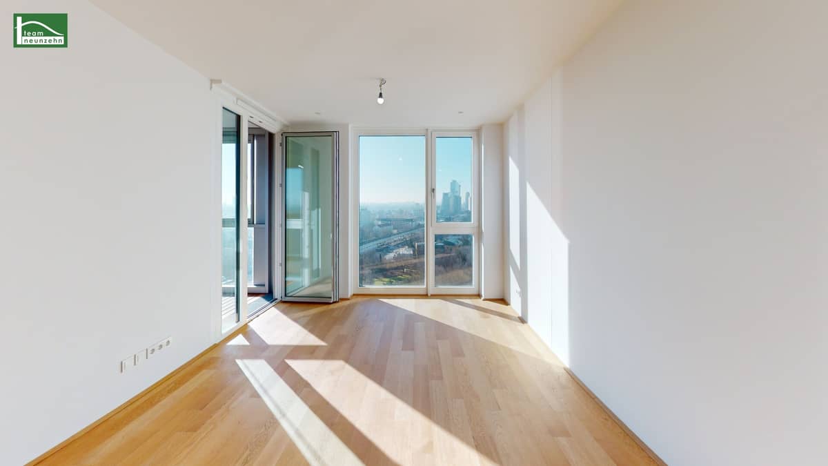 2-Zimmer Wohnung, 17.Stock Wien 22