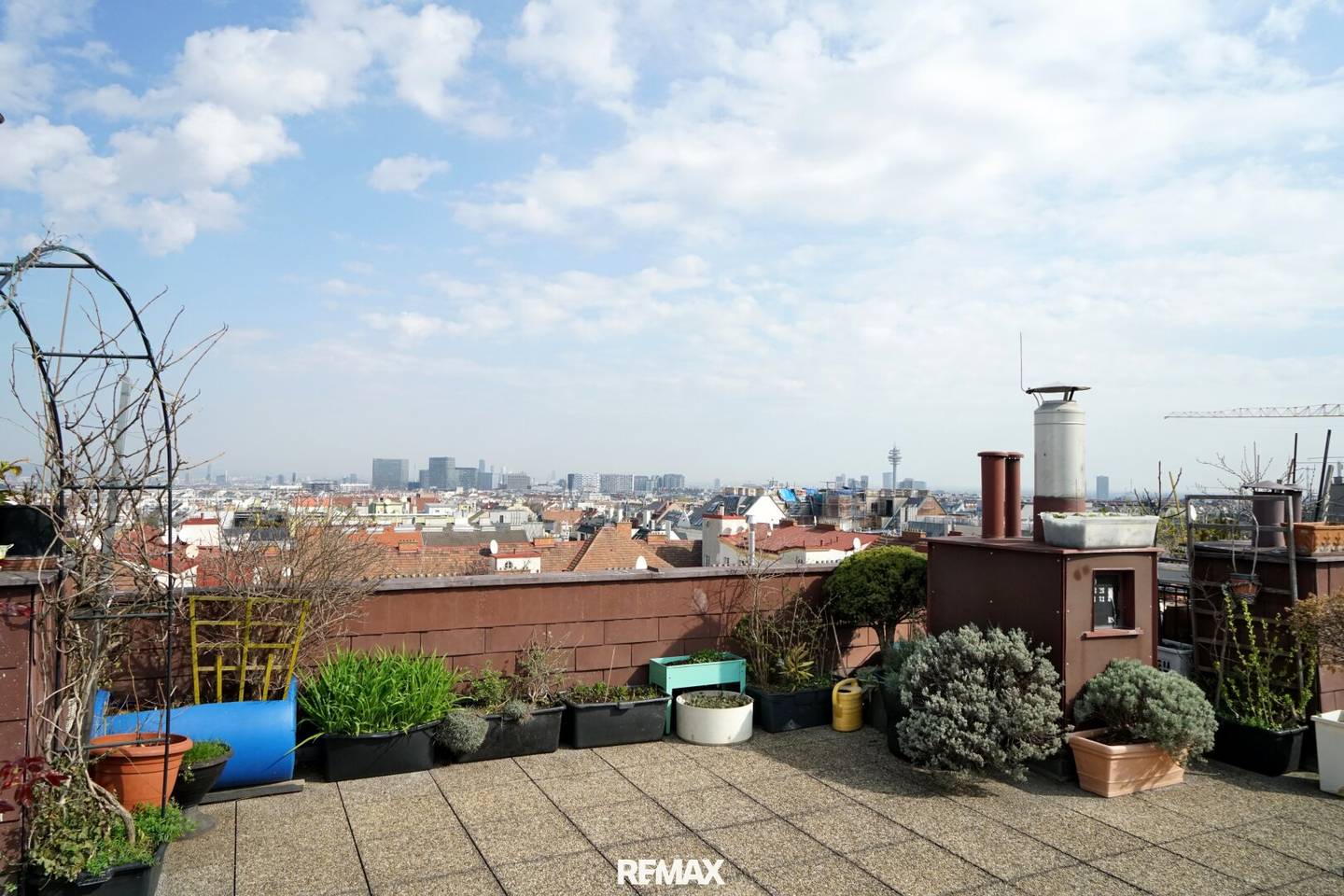 Wohnung mit Dachterrasse und Panoramablick
