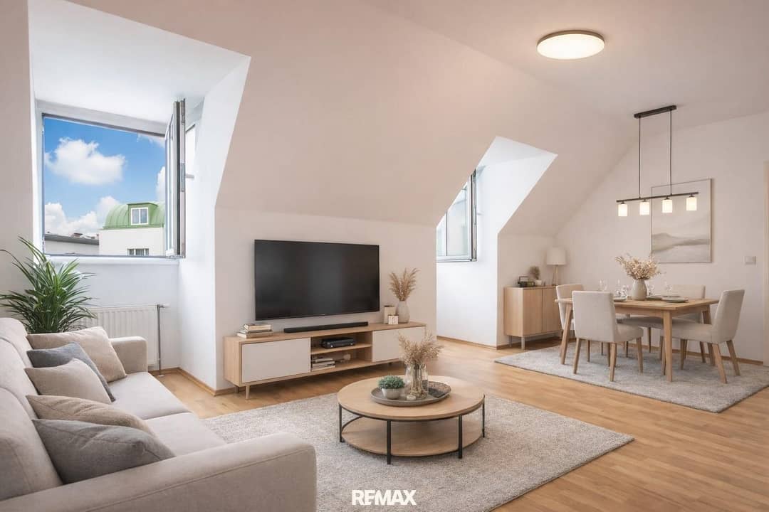 KI Visualisierung Wohnzimmer