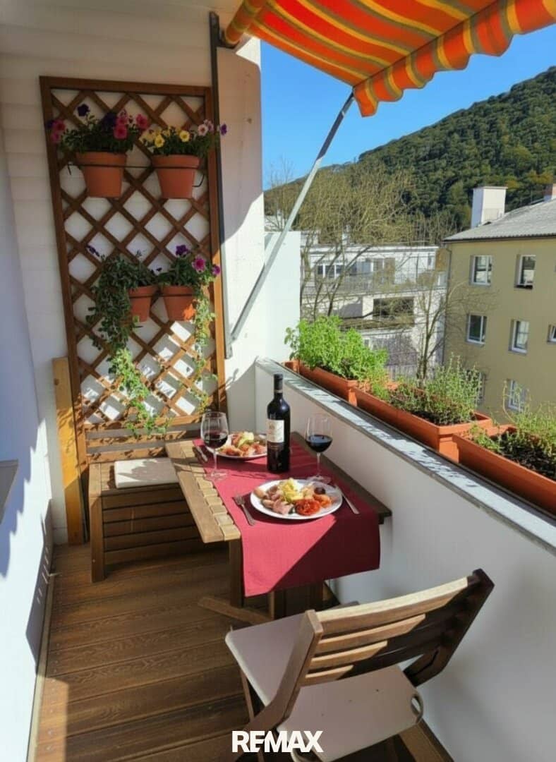 Wohnung mit sonniger Süd Loggia nahe dem Bahnhof