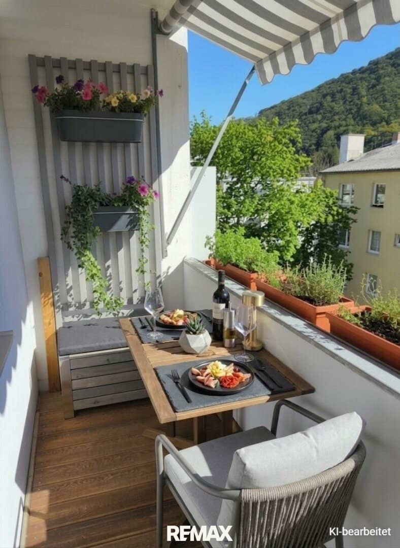Wohnung mit sonniger Süd Loggia nahe dem Bahnhof