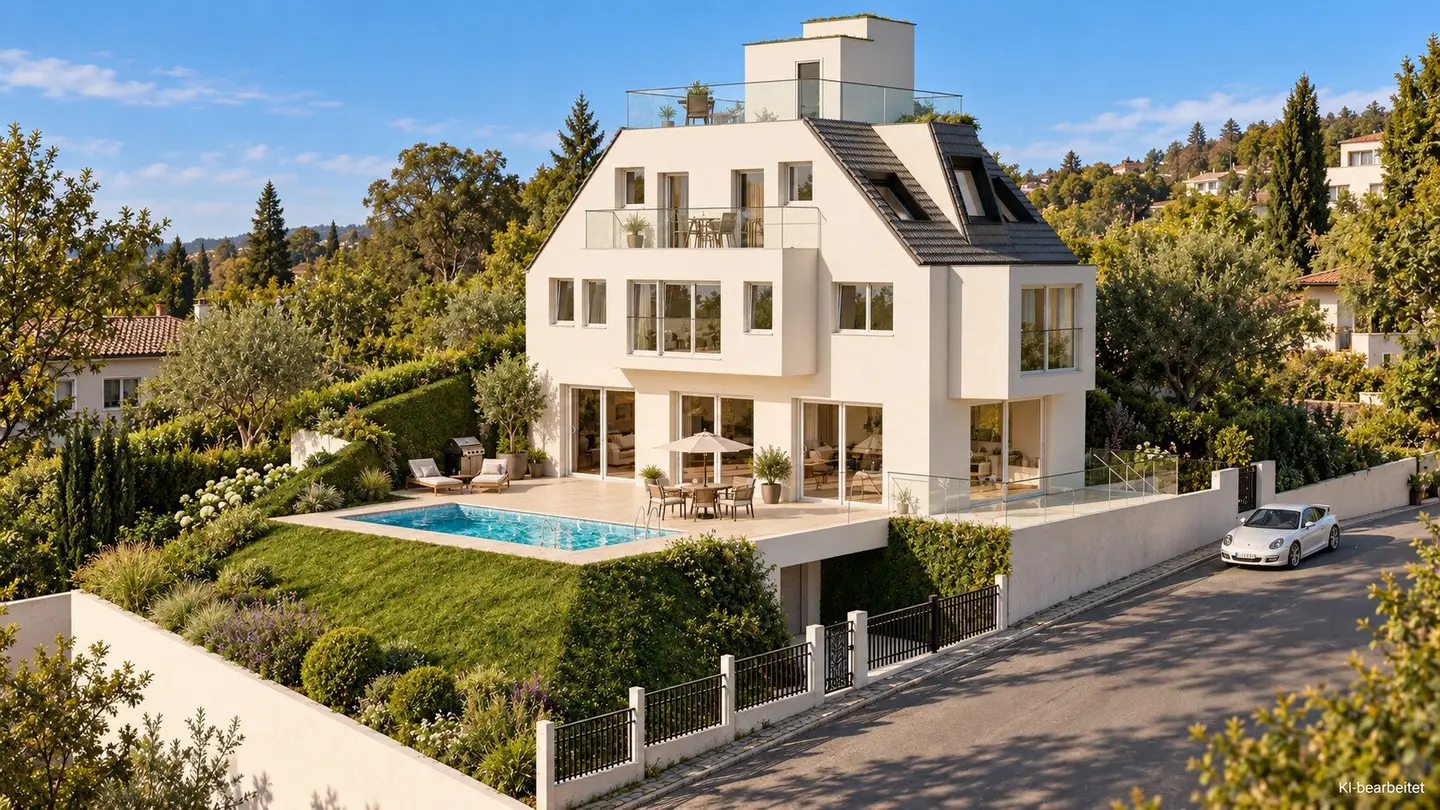 UNIQUE RESIDENCE - Exklusive Villa mit Pool und traumhaften Fernblick