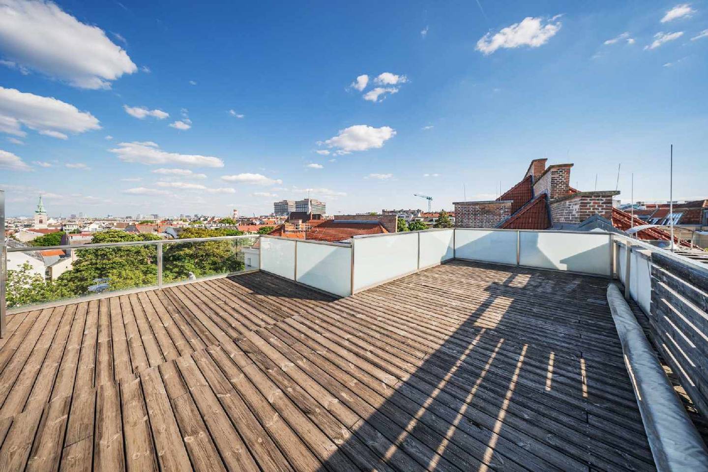 Maisonette with private terrace and panoramic view