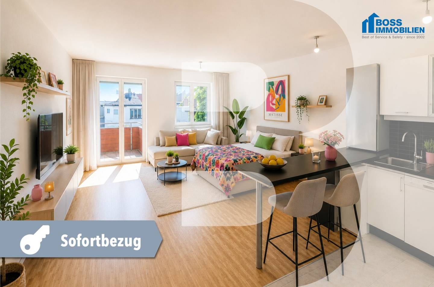 Wohnung Ruhig Zentrumsnah Balkon