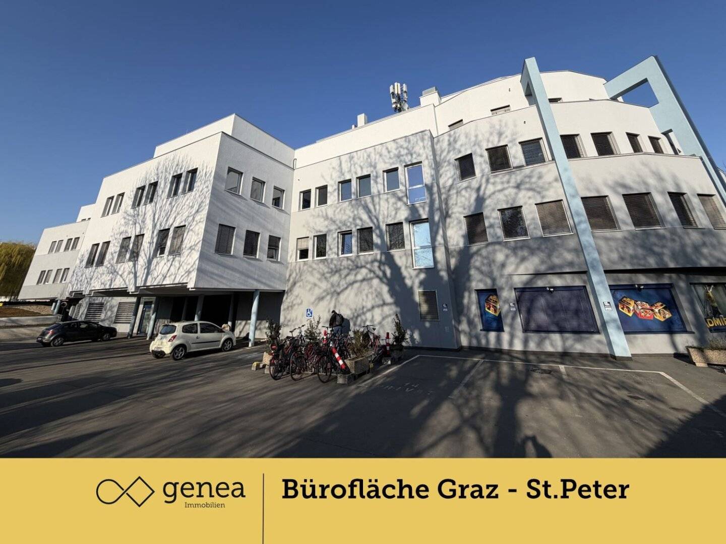 Bürofläche in St. Peter mit Tiefgarage und Straßenbahnanschluss
