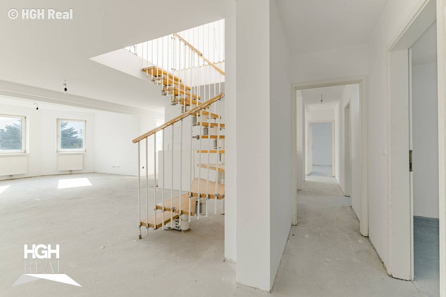 Maisonettewohnung mit Wohnküche und Terrassen