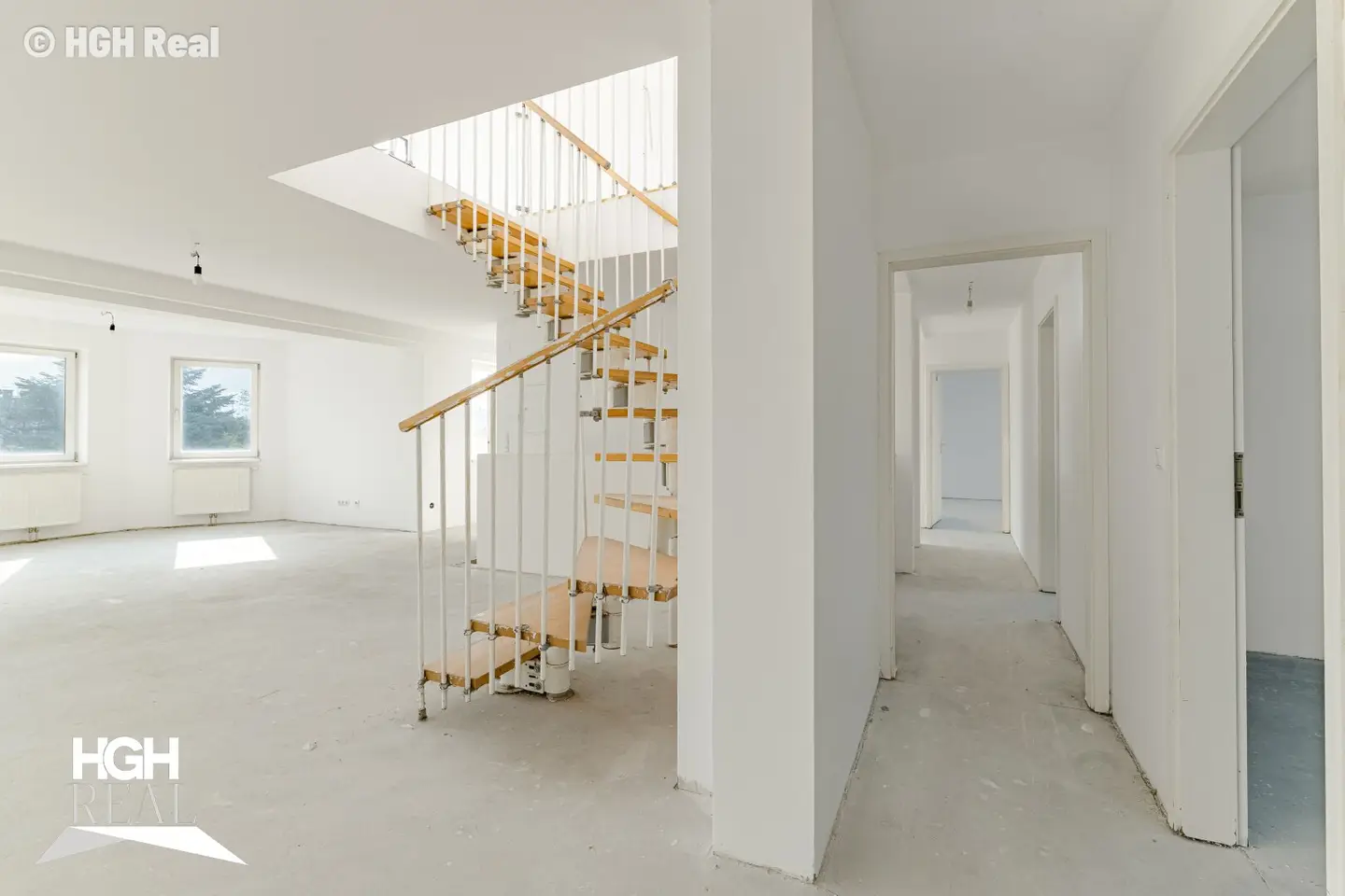 Maisonettewohnung mit Wohnküche und Terrassen
