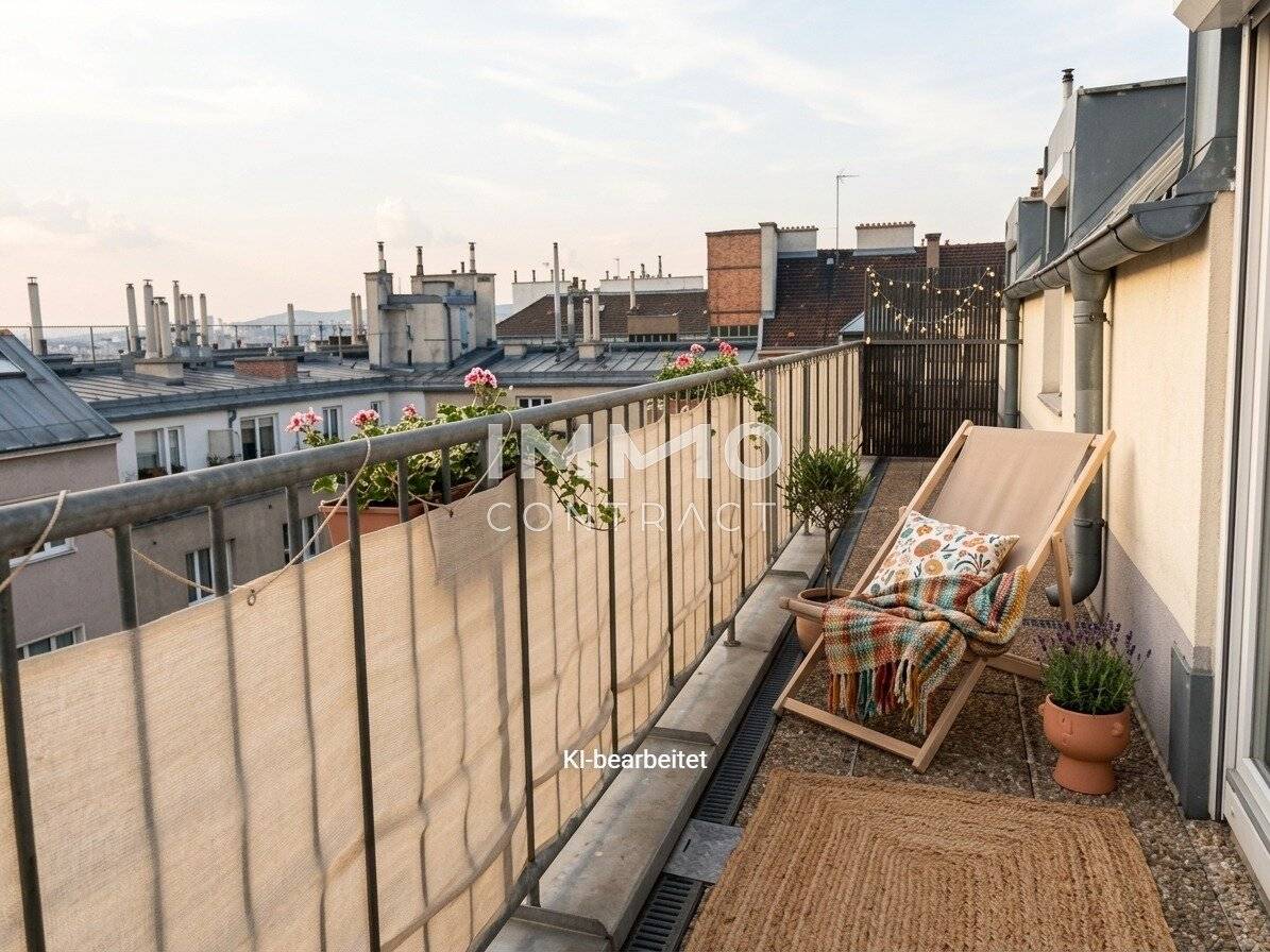 Dachgeschosswohnung Dachterrasse nahe Belvedere