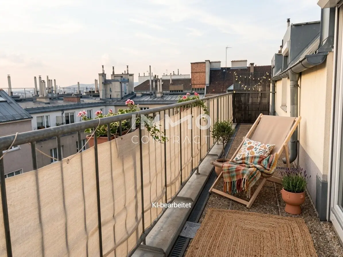 Dachgeschosswohnung Dachterrasse nahe Belvedere