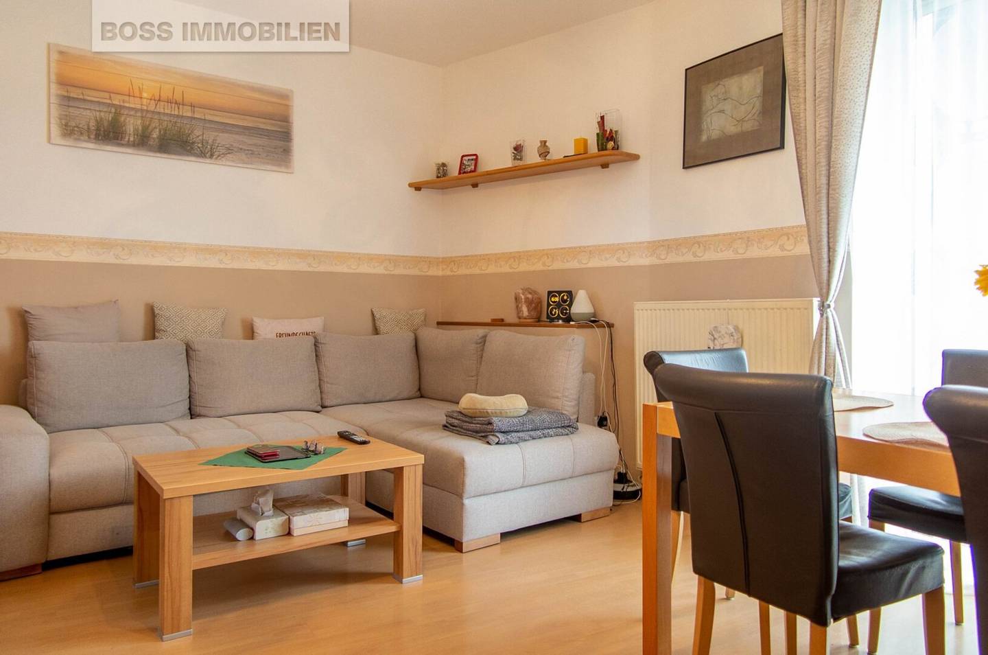 Apartment with wide view loggia kitchen included