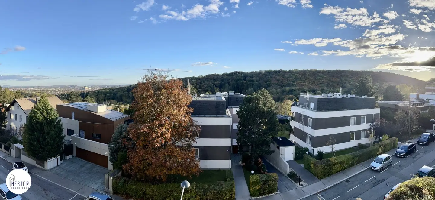 Neuer Preis! | Luxuriöser Erstbezug | 4-Zi-Wohnung mit Stadtblick und hochwertiger Ausstattung | Pool | Sauna | 2 Garagenplätze