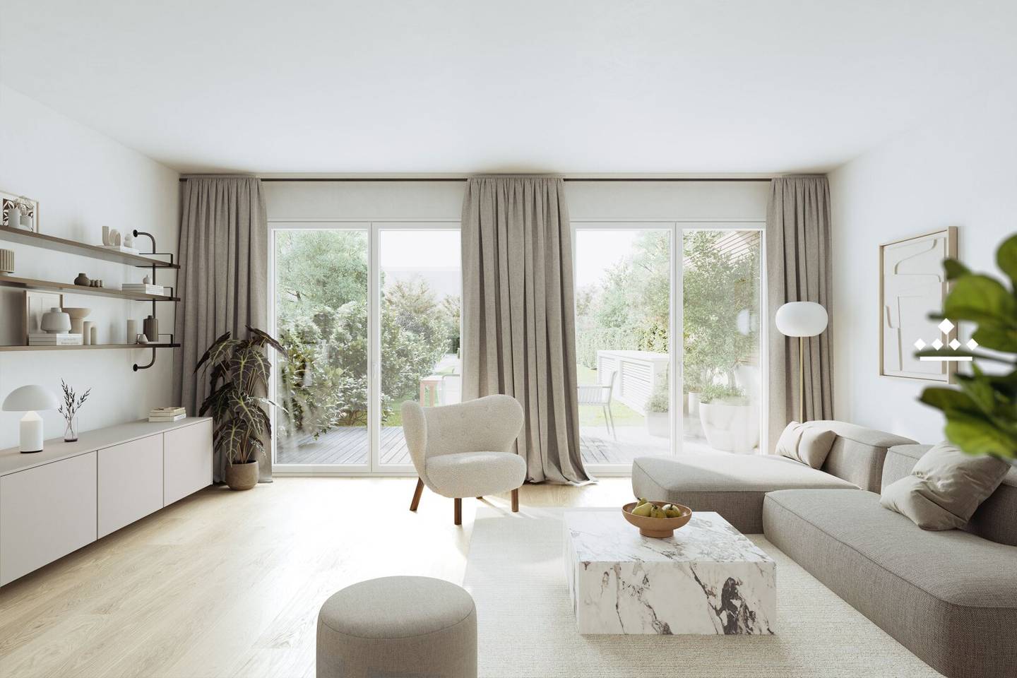 Maisonette apartment in Sievering Garden