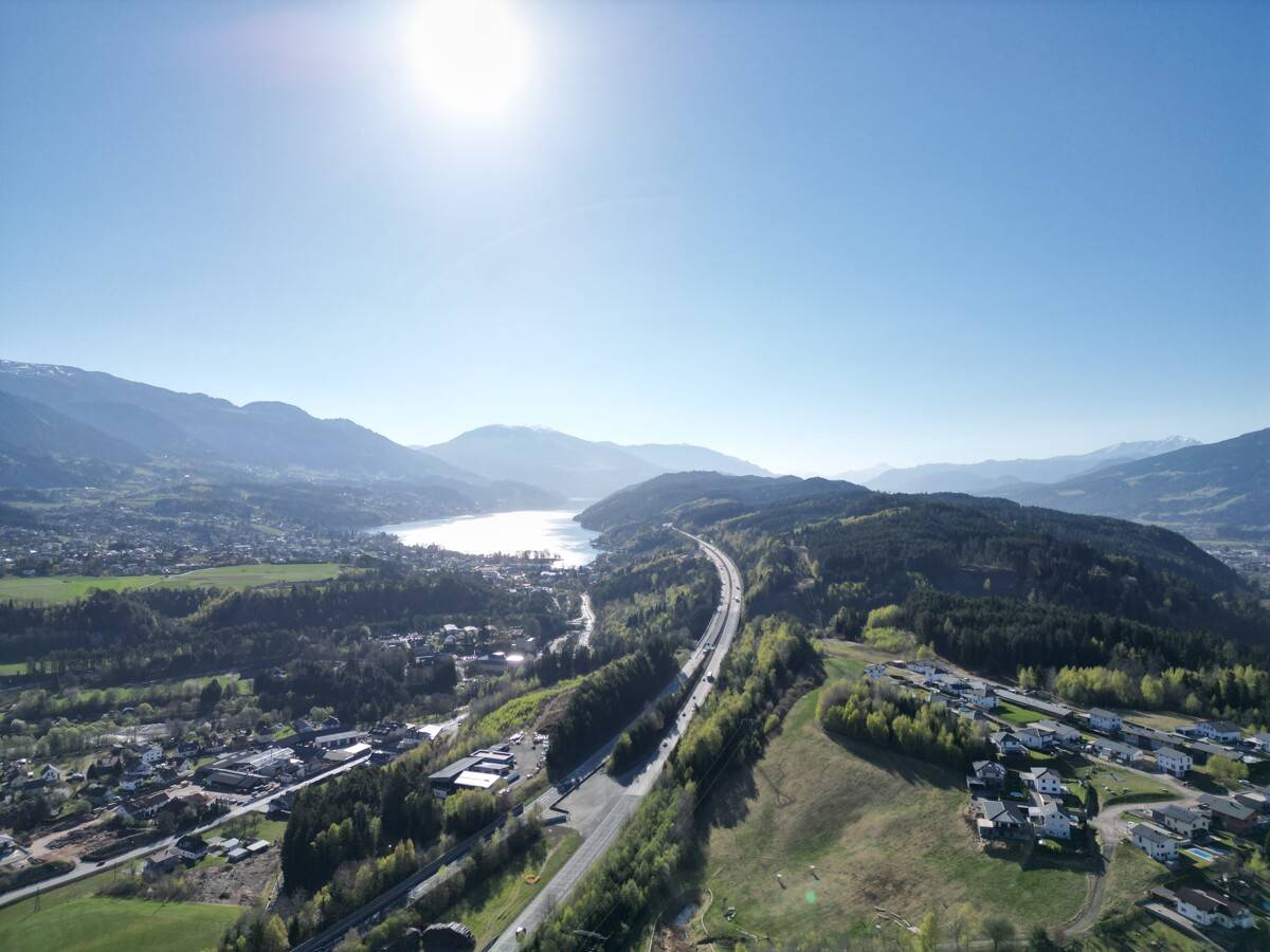 Baugrundstück Seeboden mit Seeblick