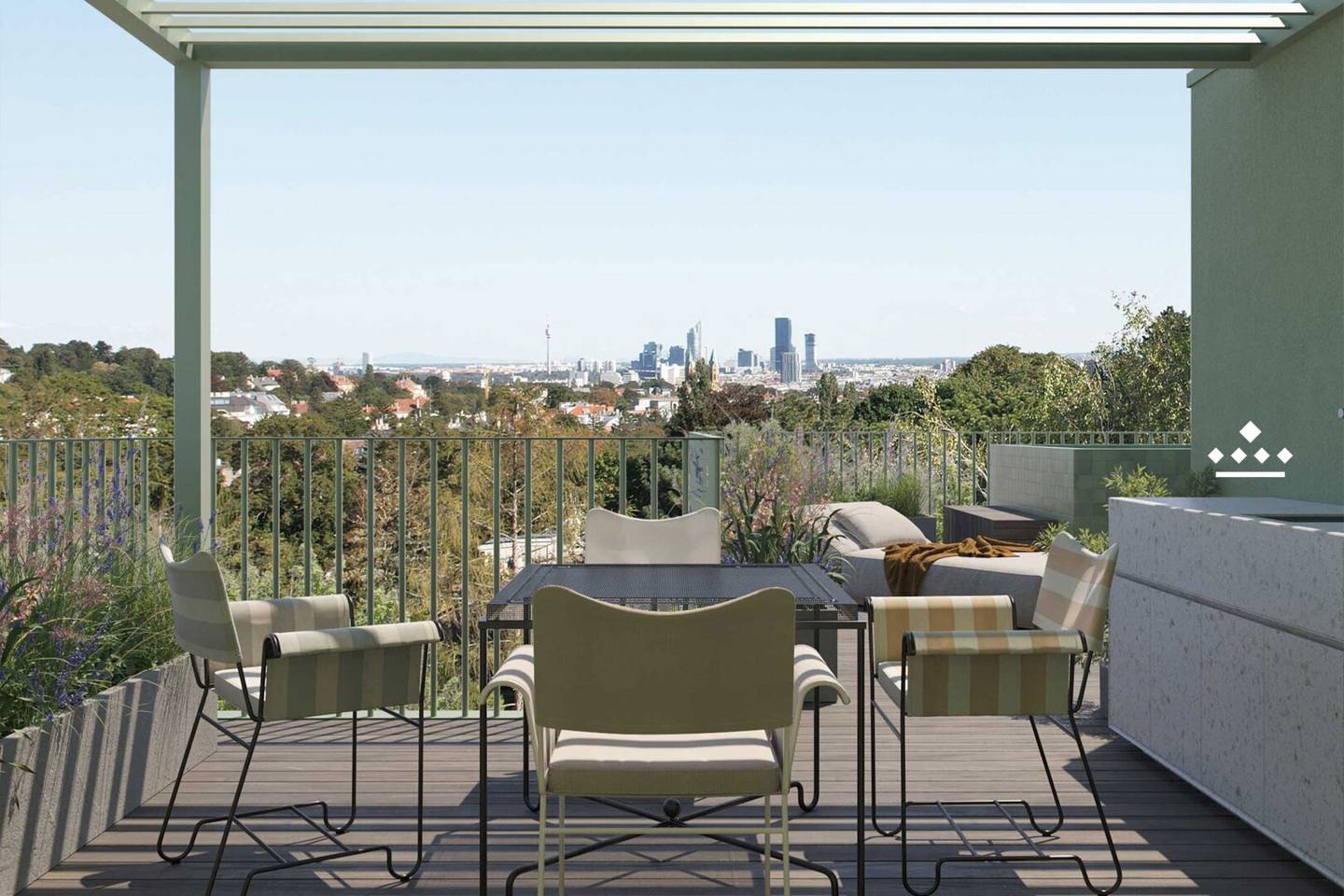 Apartment two storey Maisonette with vineyard view