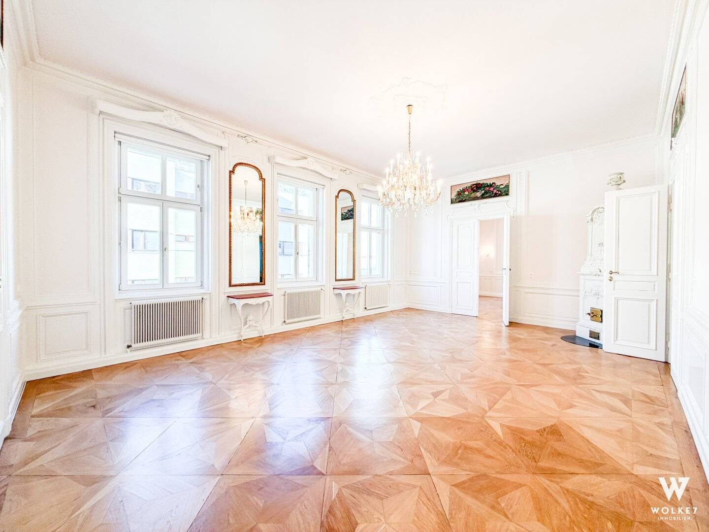 Historic apartment in Hernals with communal garden