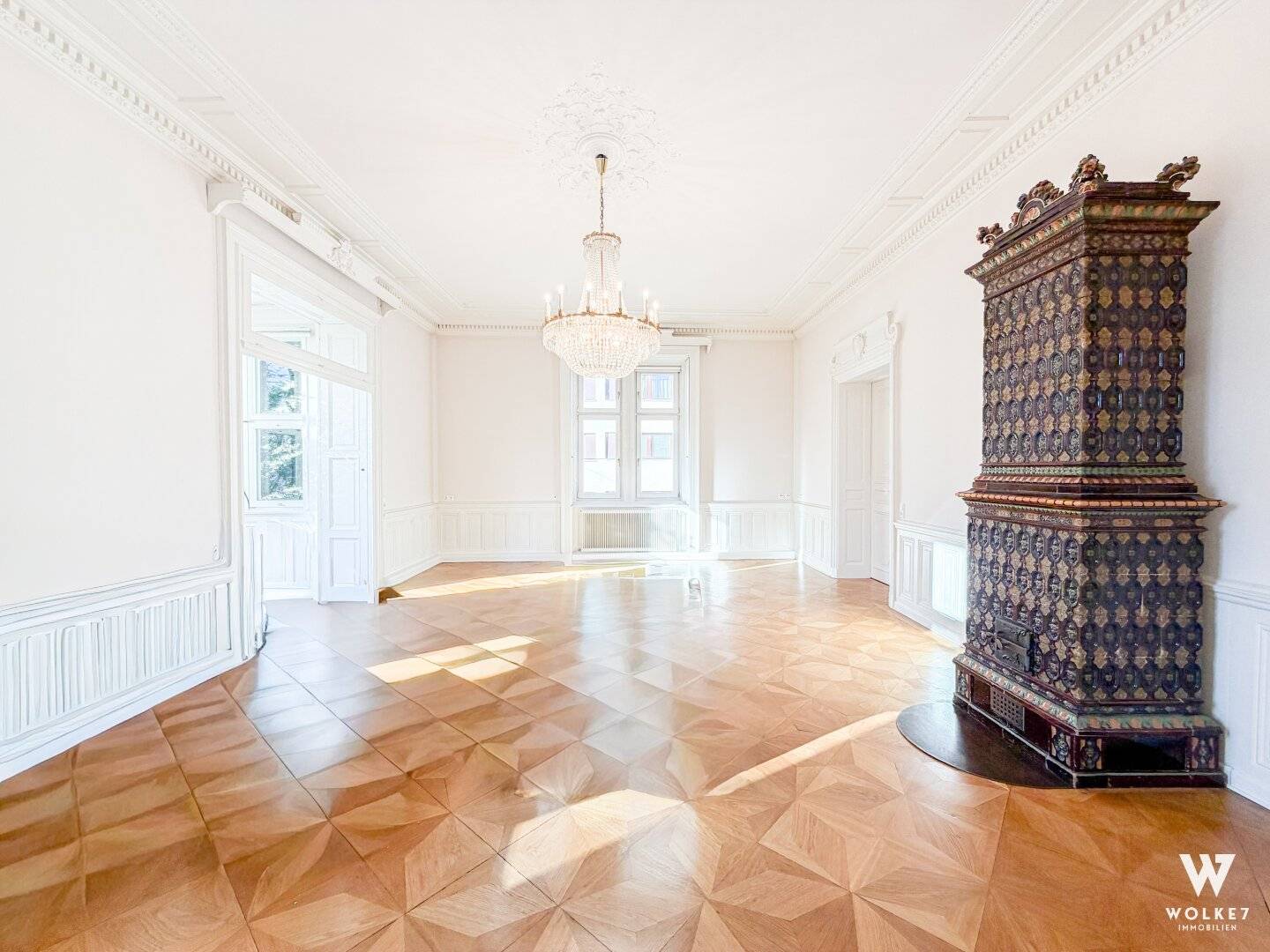 Historic apartment in Hernals with communal garden