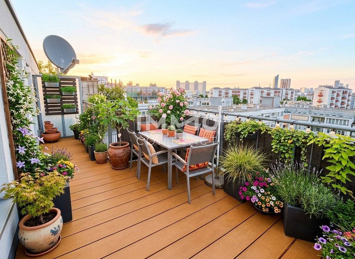 Penthouse 93m² w/ 2 Terraces, Vienna 1200