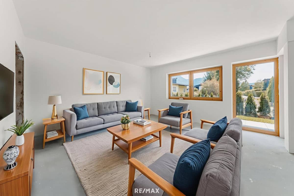 Neubauwohnung mit Garten in Kössen