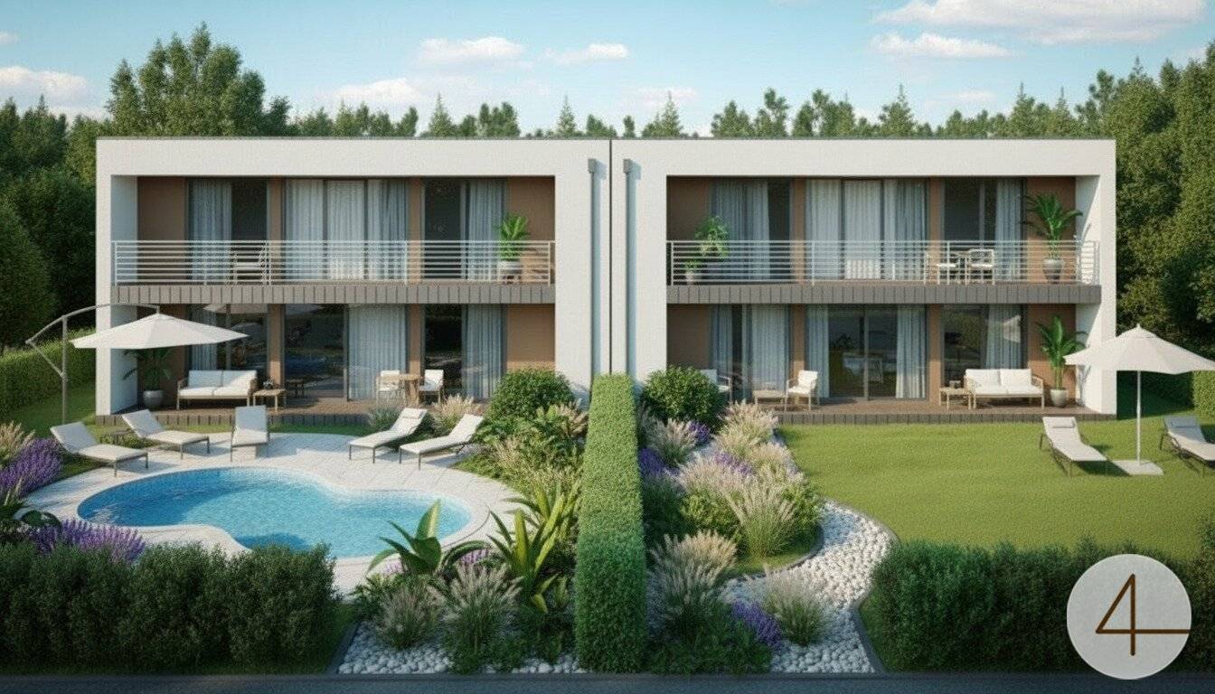 Modern Duplex House in Schwertberg