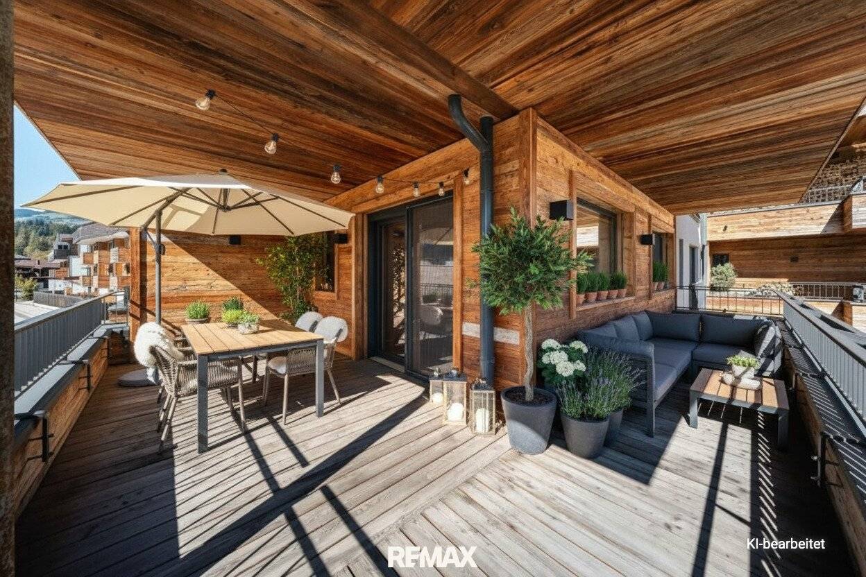 Wohnung zentrale Lage großer Balkon Hornblick