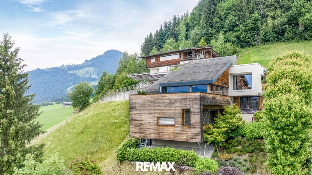 Architektenvilla Itter Panoramablick