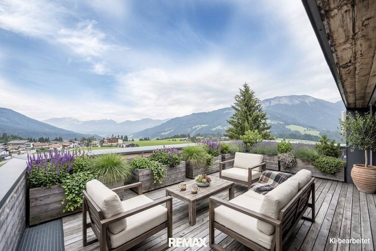 Architektenvilla Itter Panoramablick